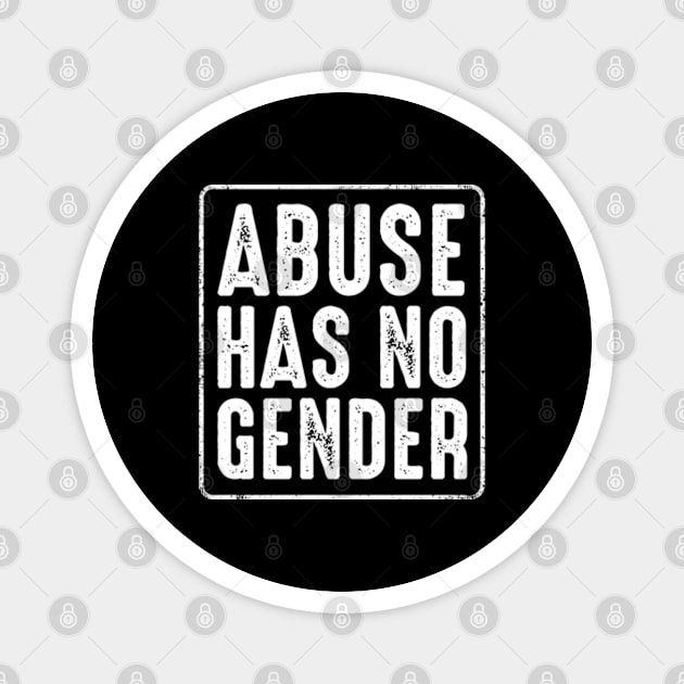 Abuse Has No Gender Magnet by Atelier Djeka